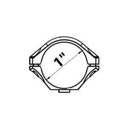 1 polegada Blaser anéis para luneta [25,4mm]