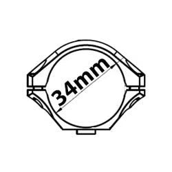 34 mm Blaser anéis para luneta