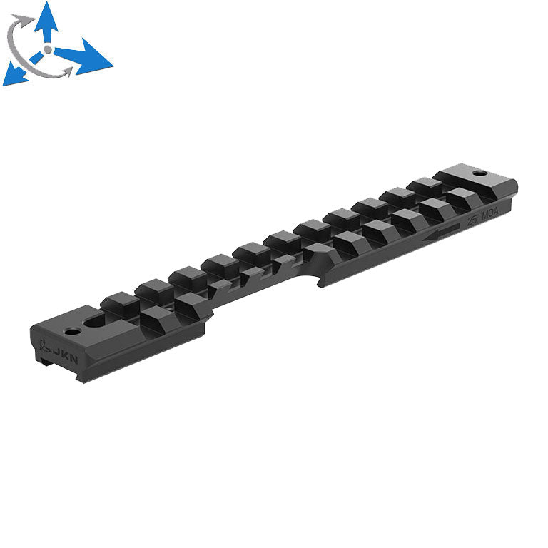 CZ 457 riel Picatinny | mano izquierda 25 MOA 