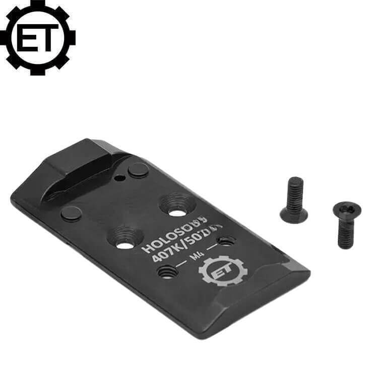 CZ Shadow 2 OR placa óptica | Huella de la serie K de Holosun 