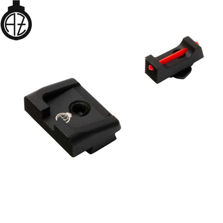 Glock [G17, G19, G26 y otros] deporte miras con fibra óptica | tipo A 