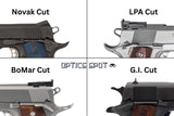 1911 [LPA Cut] montura para visor de punto rojo universal | tipo B 