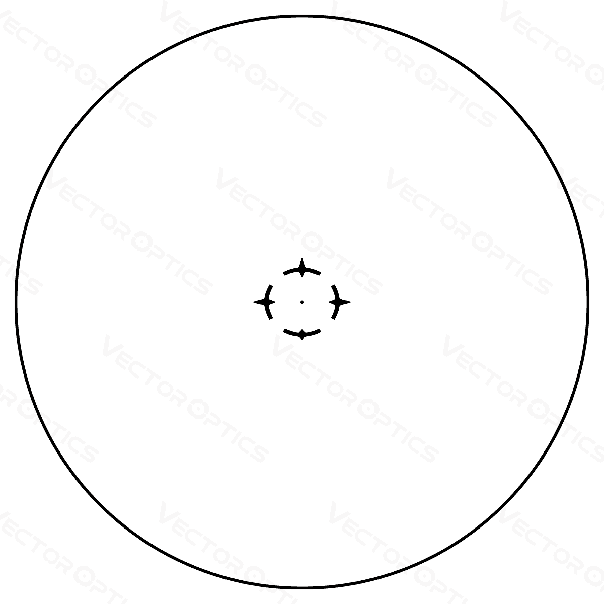 Vector Optics Alcance de rifle ultra compacto Paragon 1x16 
