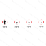 Vector Optics Alcance de rifle ultra compacto Paragon 1x16 