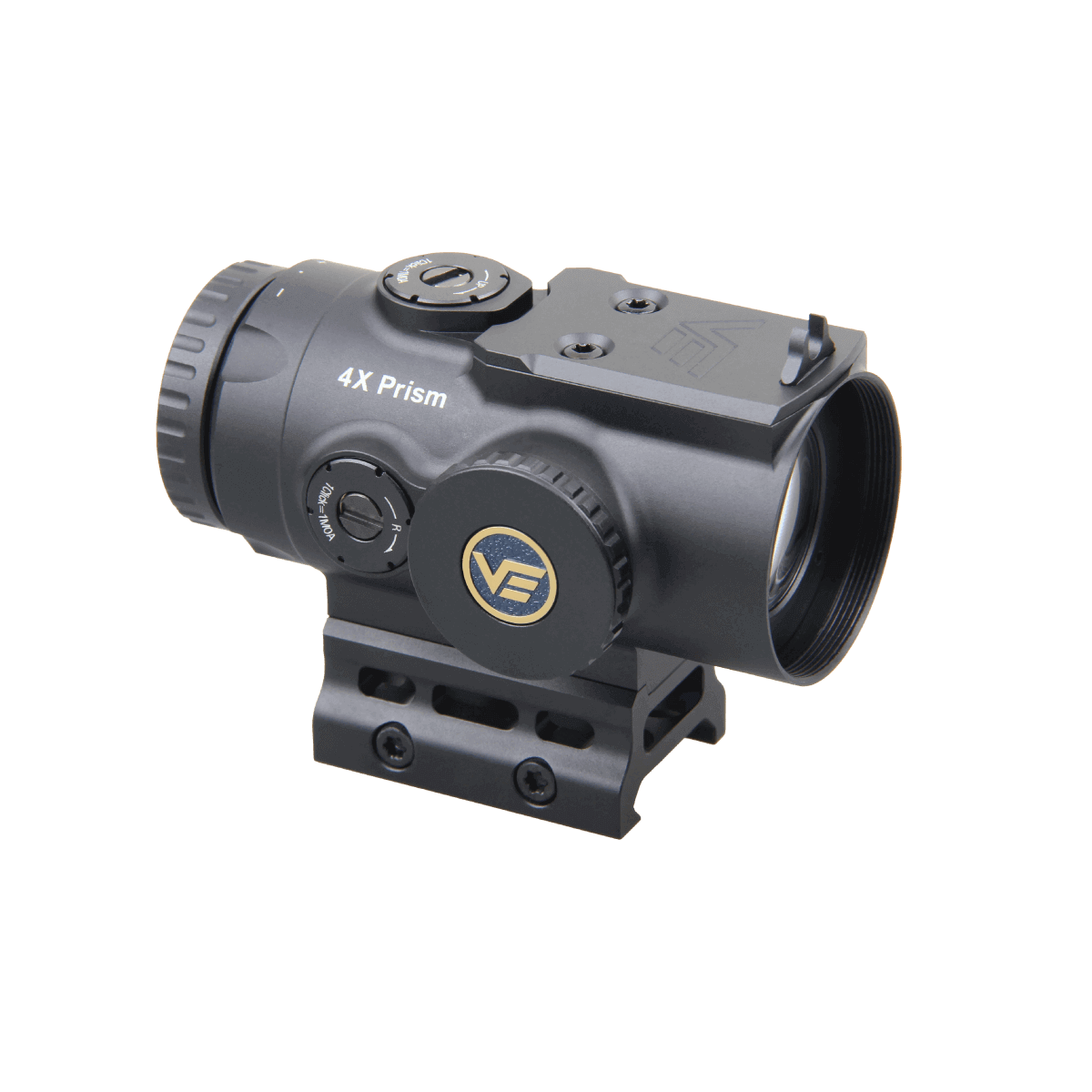 Vector Optics Alcance de rifle de prisma ultra compacto Paragon 4x24 