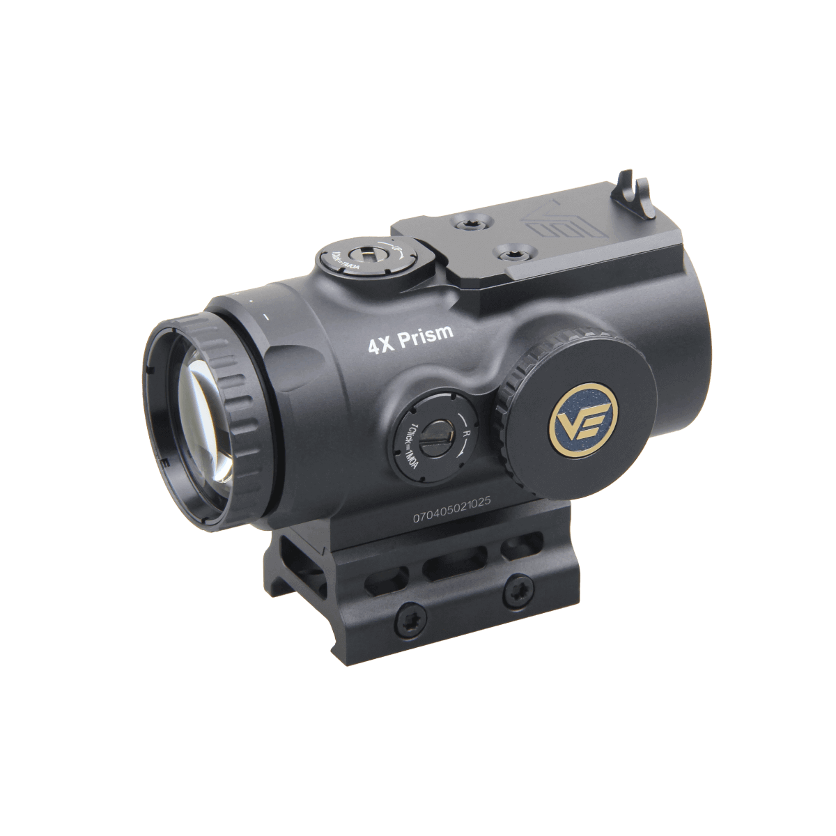Vector Optics Alcance de rifle de prisma ultra compacto Paragon 4x24 