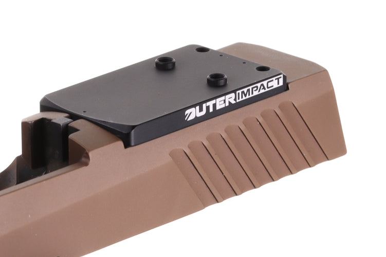 Sig P320 X5 Legion, M17, M18 placa para visor de punto rojo | Huella de la serie K de Holosun 